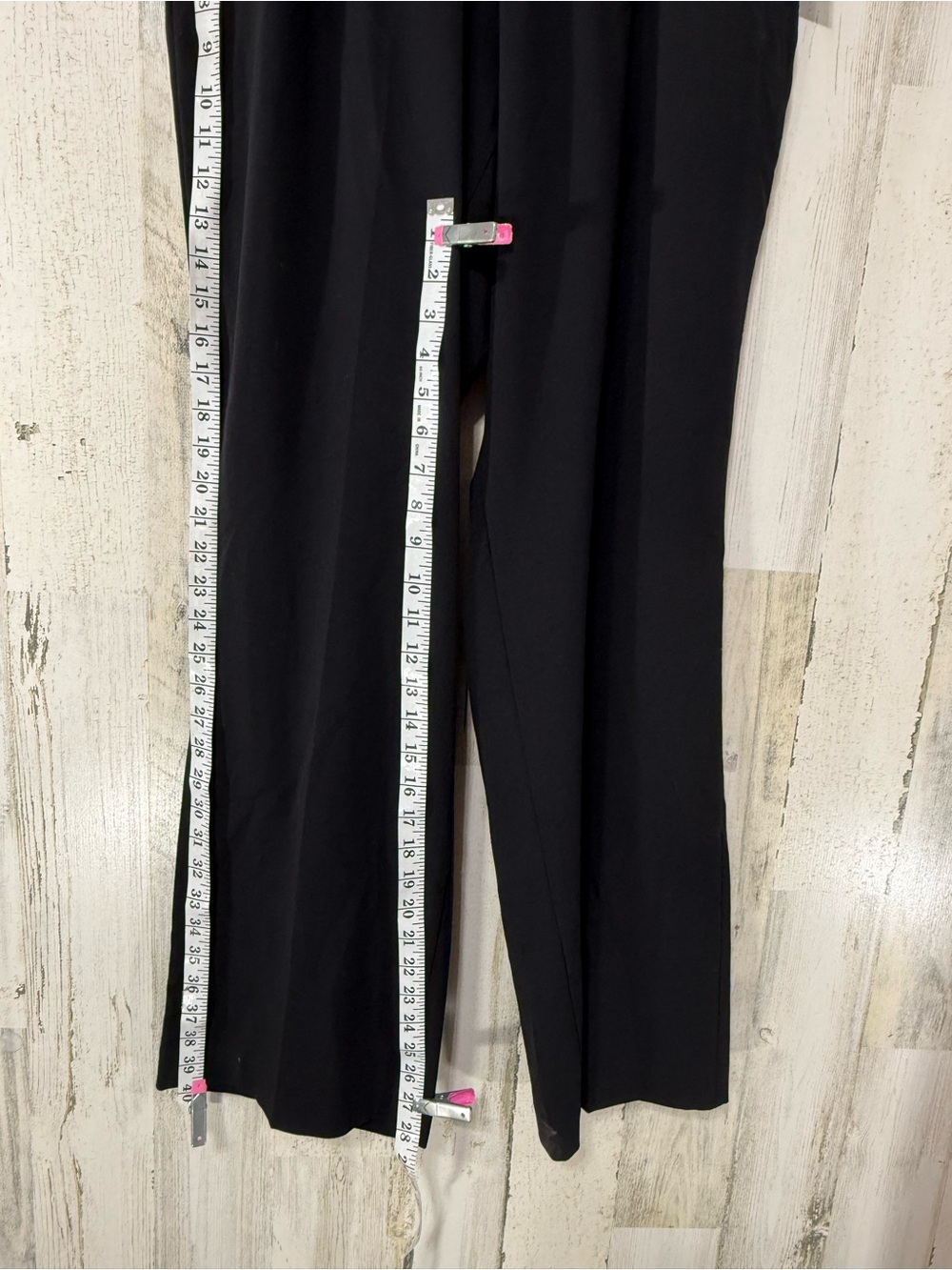 Motherhood Maternity Black Wide-Leg High-Waist Maternity Pants - Picture 7 of 14